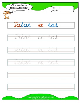 Elat Grubu Çalışma Sayfaları